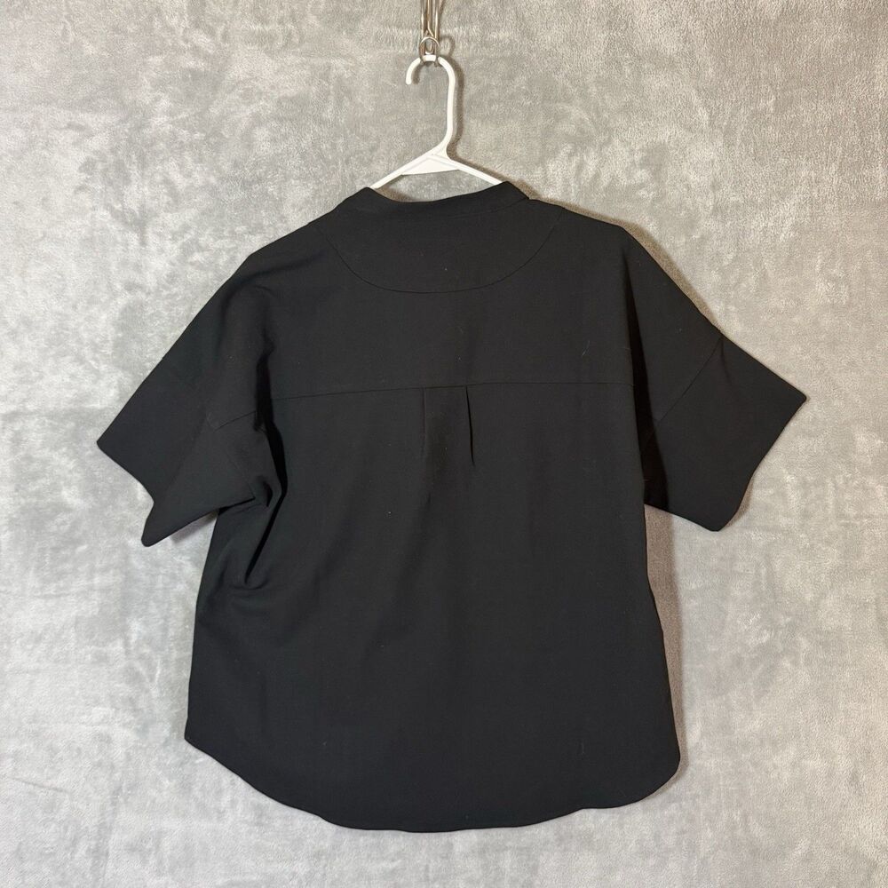 NWT FIGS M Set Ejura Scrub Tunic Top & Kade Cargo Scrub Pants Black Medical Tech - Picture 4 of 16
